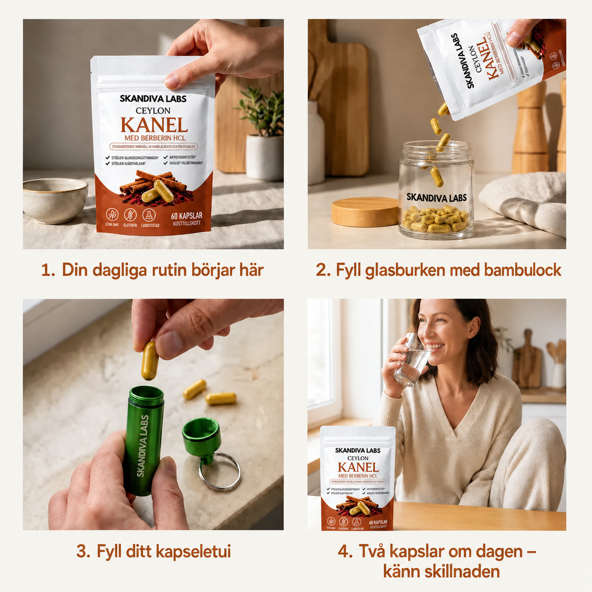 Klar på under en minut