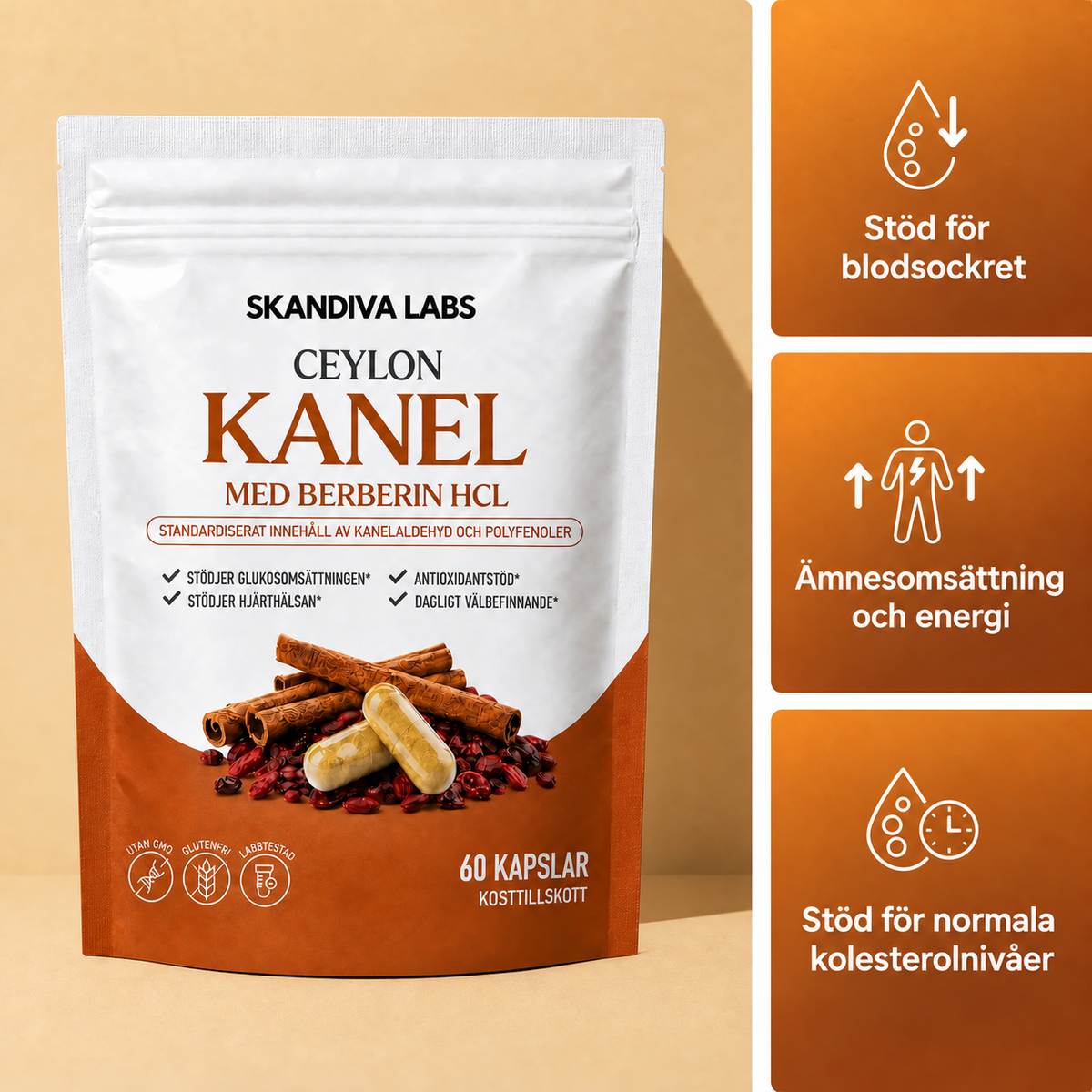 Äkta ceylonkanel. En enkel daglig rutin.